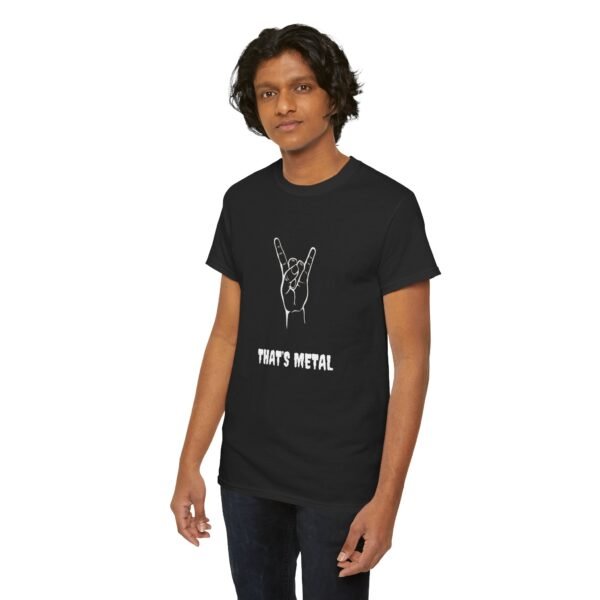 That’s Metal – Rock & Roll Horns Tee Unisex - Image 5