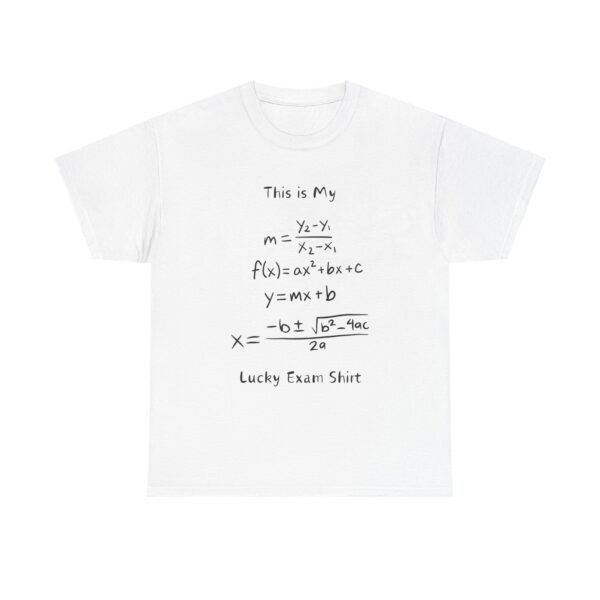 This is my Lucky Exam Shirt-Cheat Sheet Tee Unisex - Image 5