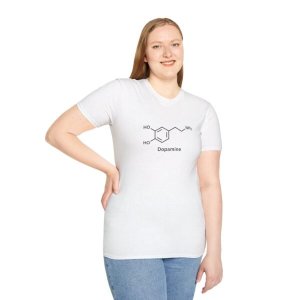 Brain’s Reward System – Dopamine Chemistry Tee Unisex - Image 10