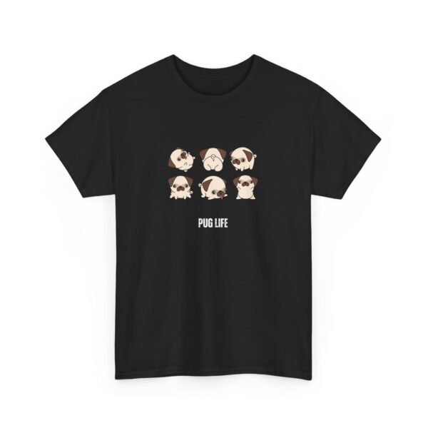 Pug Life Dog T-Shirt Funny Unisex - Image 3