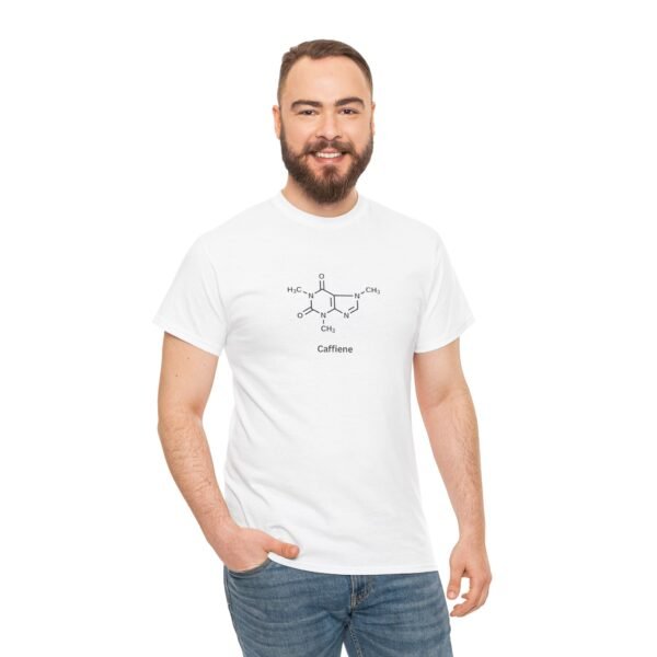 Molecular Energy – Caffeine Structure Shirt Unisex - Image 10