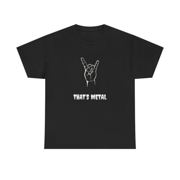 That’s Metal – Rock & Roll Horns Tee Unisex