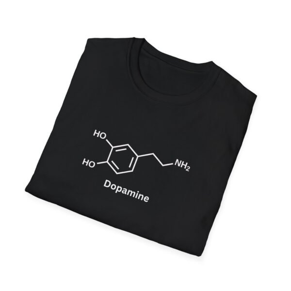 Brain’s Reward System – Dopamine Chemistry Tee Unisex - Image 4