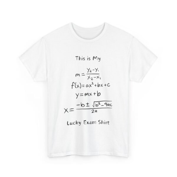 This is my Lucky Exam Shirt-Cheat Sheet Tee Unisex - Image 7