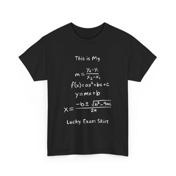 This is my Lucky Exam Shirt-Cheat Sheet Tee Unisex - Image 3