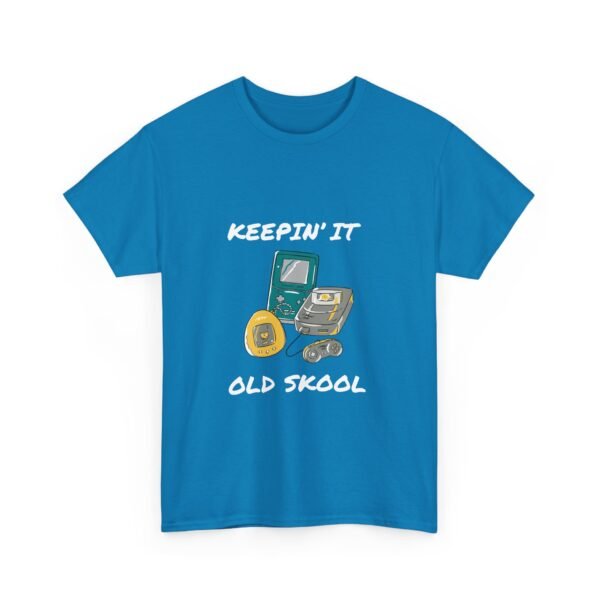 Keepin’ It Old Skool – Retro Gaming Tee- 90s Nostalgia - Image 3