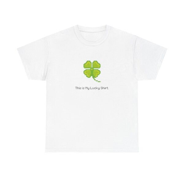 St. Patrick’s Day Pixel Shamrock Lucky Gamer Tee Unisex