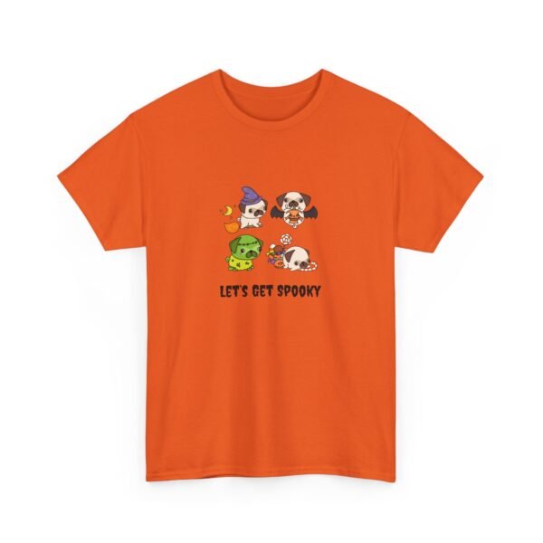 Let's Get Spooky Pug Tee -Fun Halloween T-Shirt Unisex - Image 7